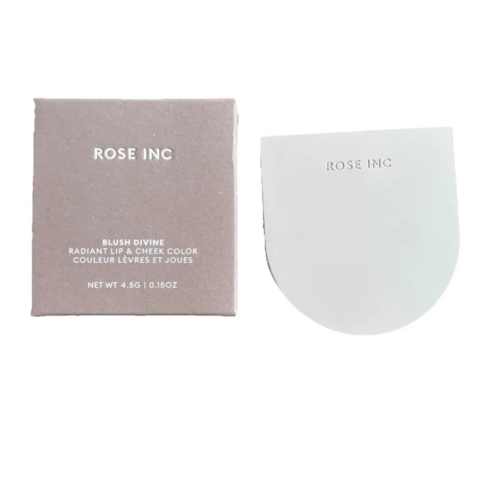Rose Inc Blush Divine Radiant Lip & Cheek Color Heliotrope Apricot Full Size New